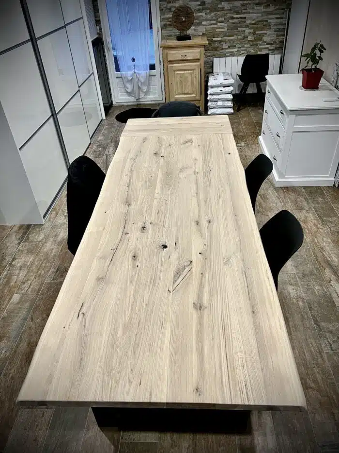 Rallonge table bois sur-mesure VitaDeco