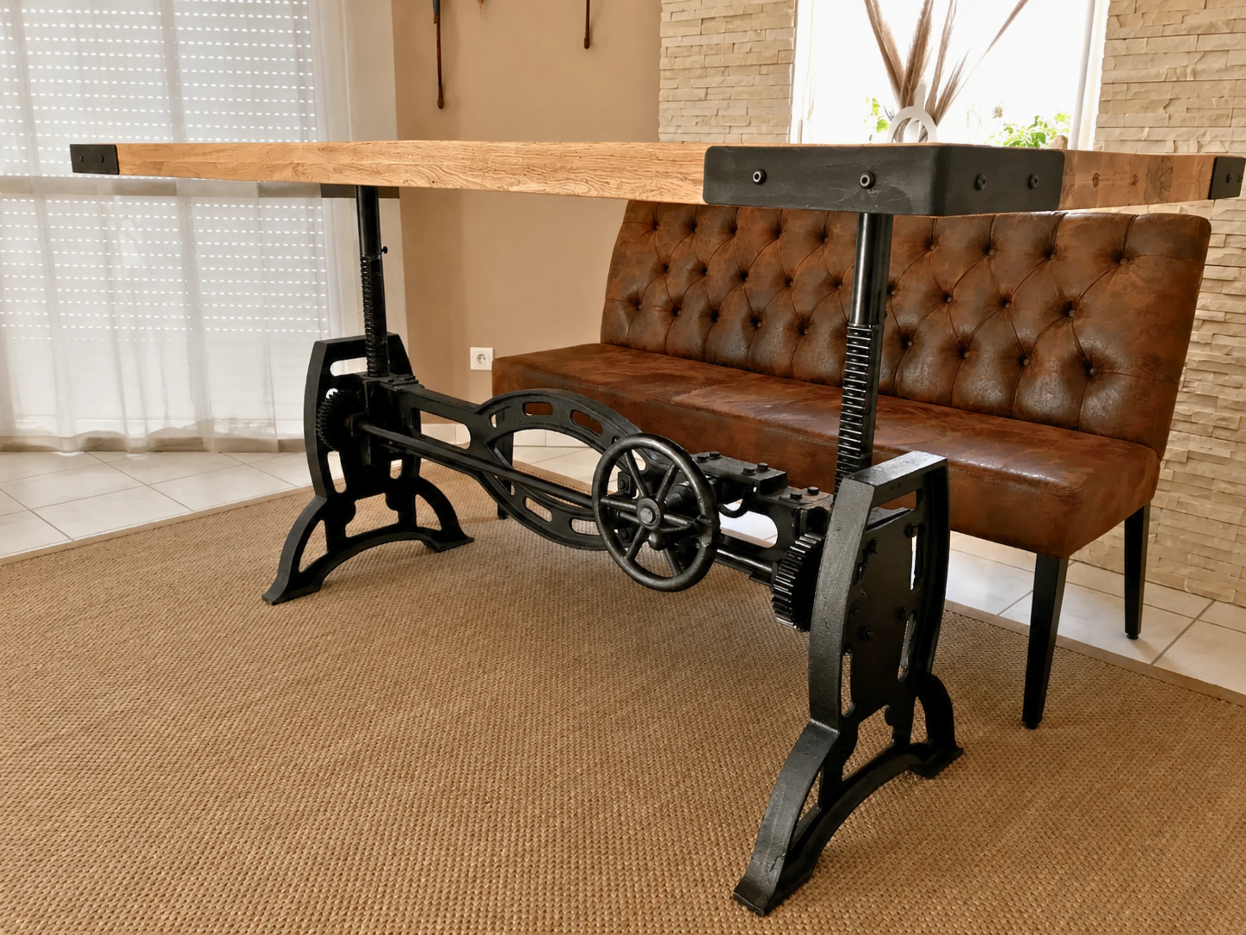 Une table à manger ajustable