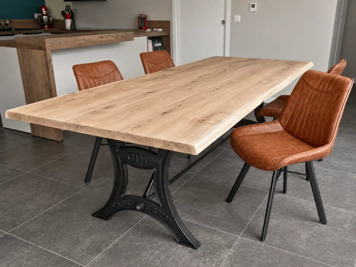 Une table à manger sur mesure à Lyon