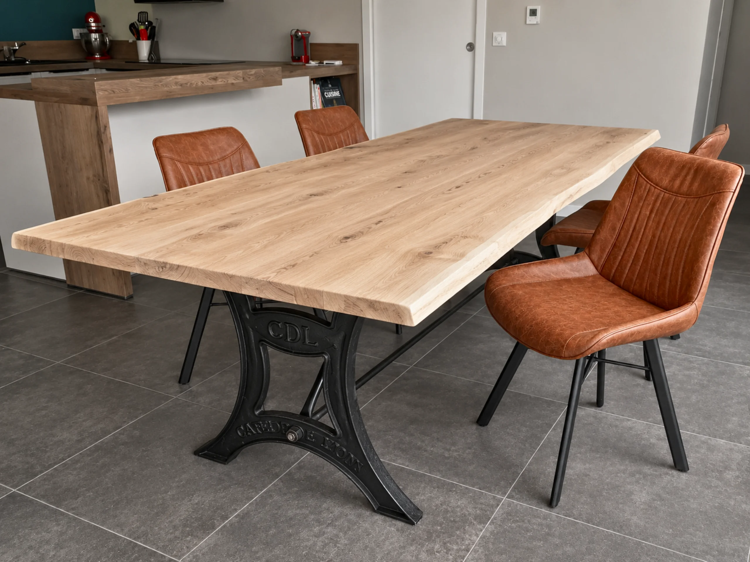 Une table à manger sur mesure à Lyon