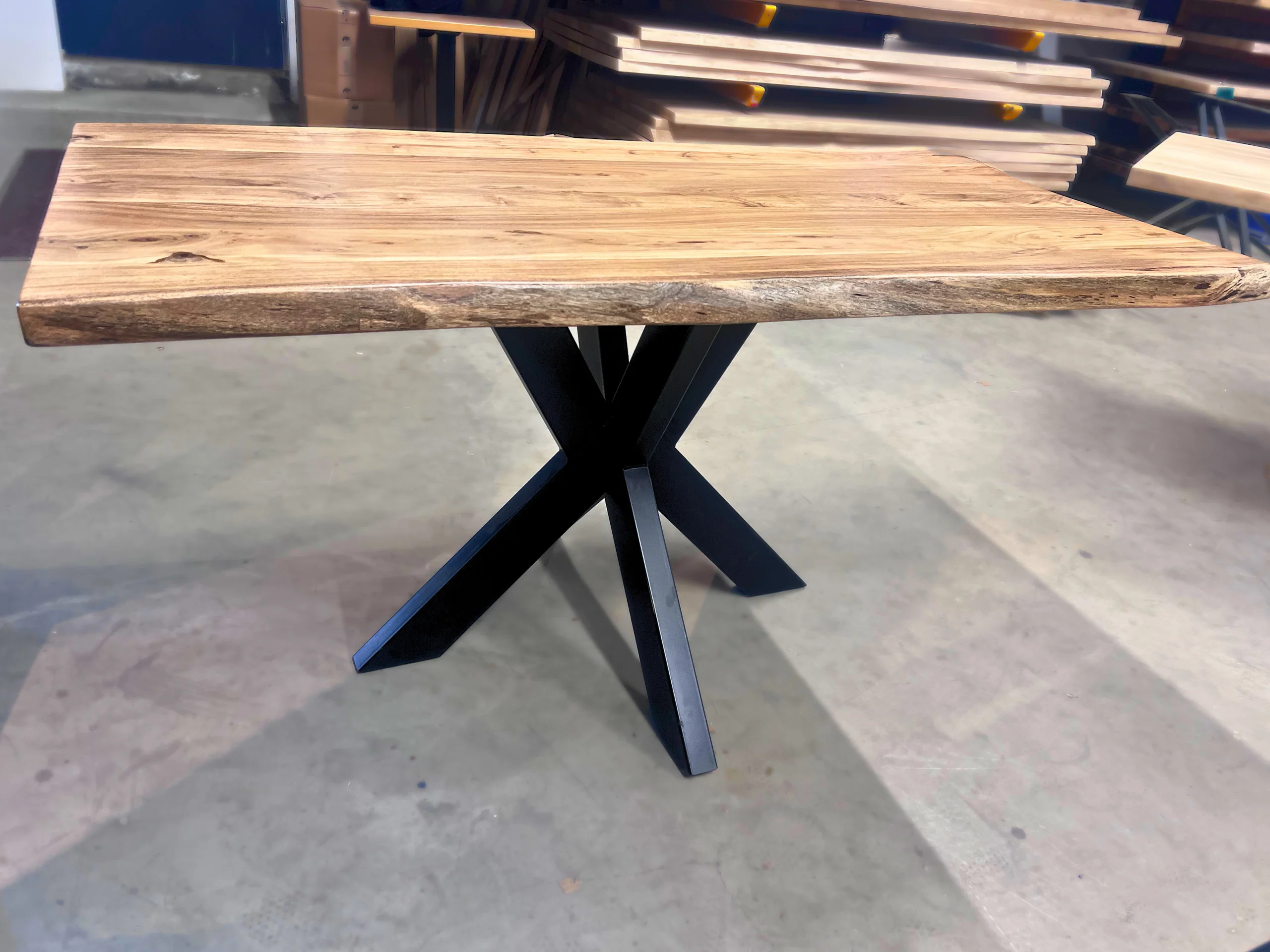 Une petite table à manger