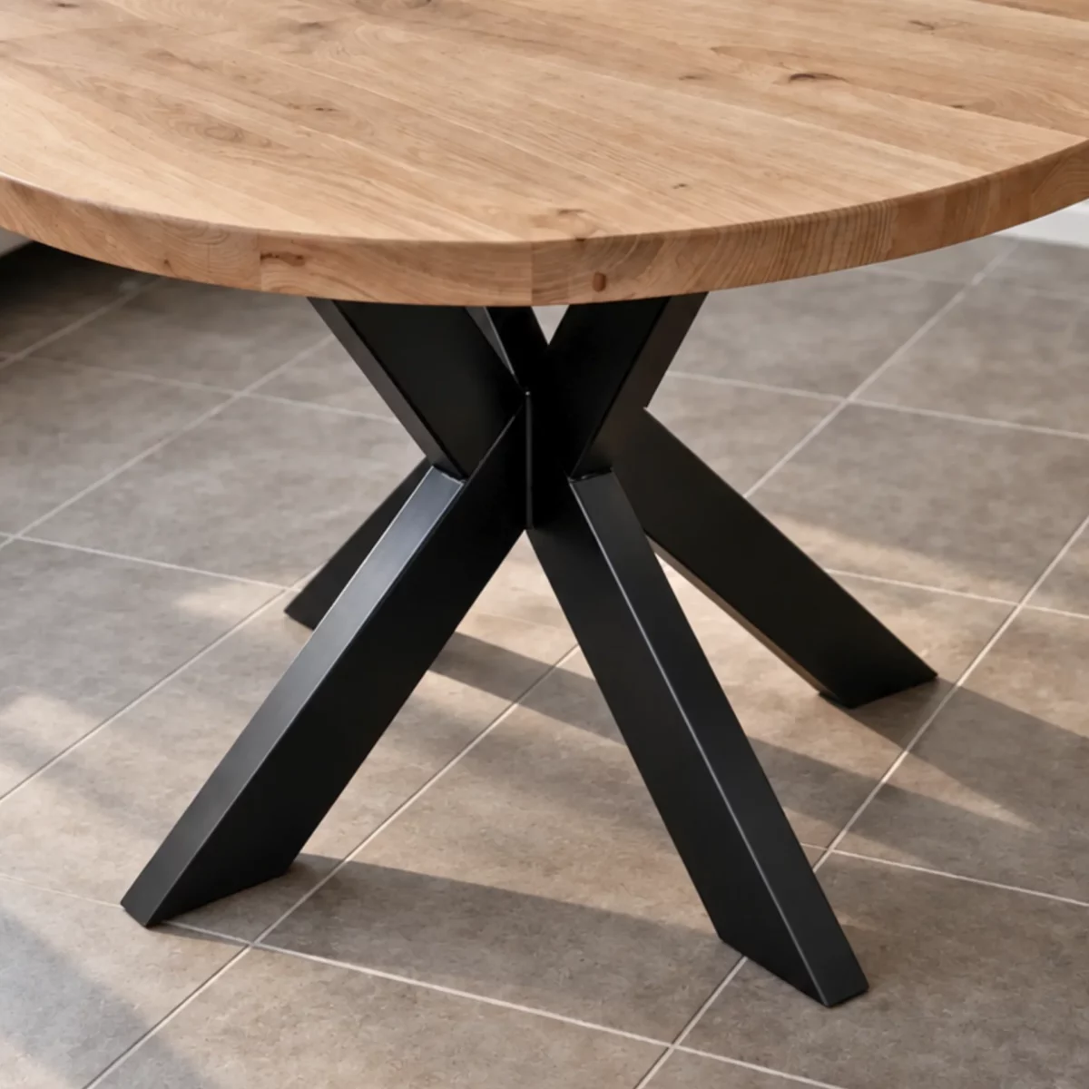 Un piétement pour table ronde