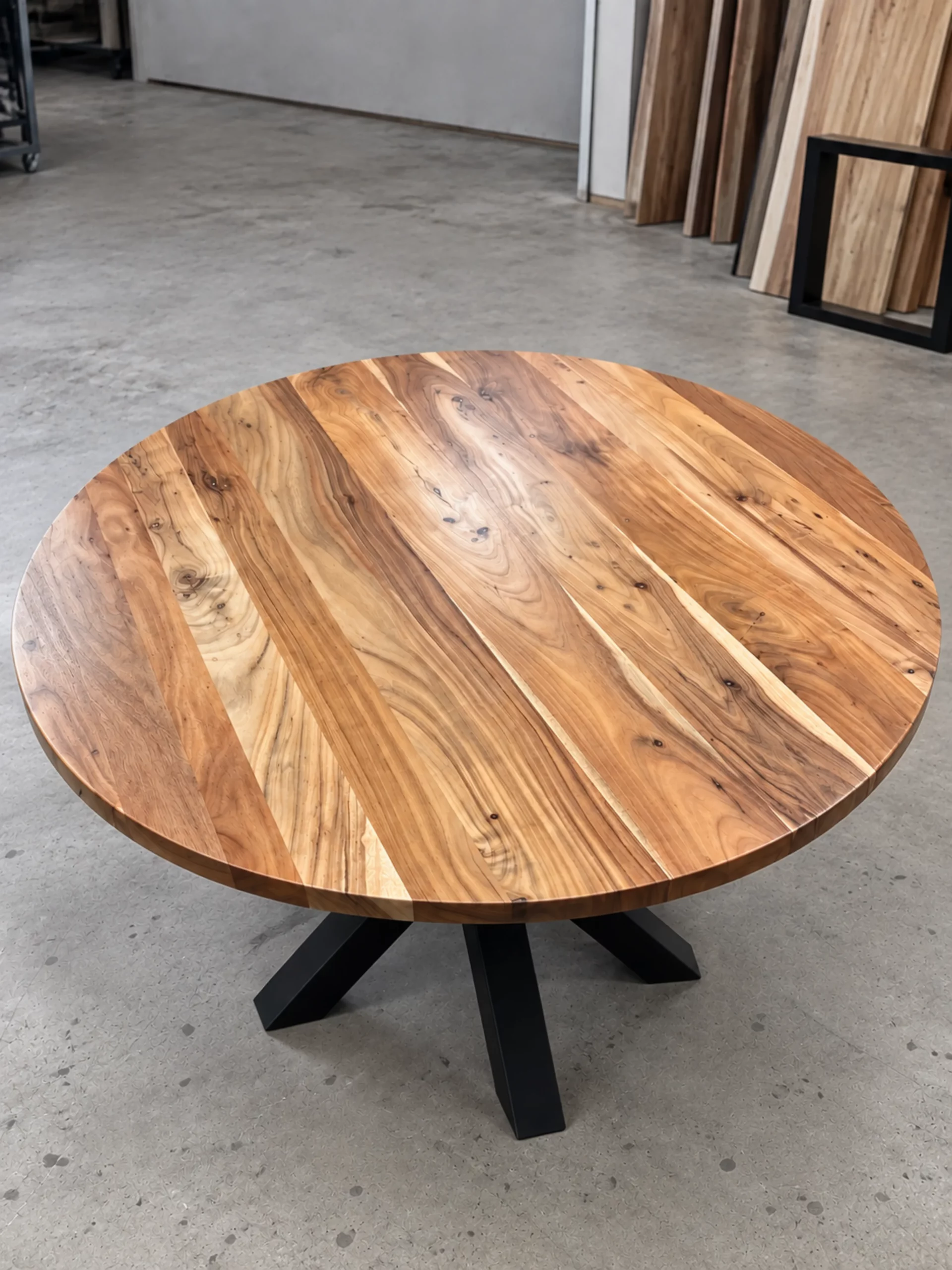 Un plateau en acacia pour table basse